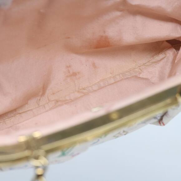 LOUIS VUITTON Monogram Multicolor Omoniere Hand Bag White - Picture 10 of 16